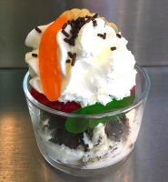 Gone Fishing Kids Ice Cream Sundae At Chantilly Goods Ice Cream Shop Weissport Jim Thorpe Area